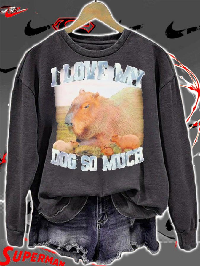 I Love My Dog So Much T-Shirt t-shirt