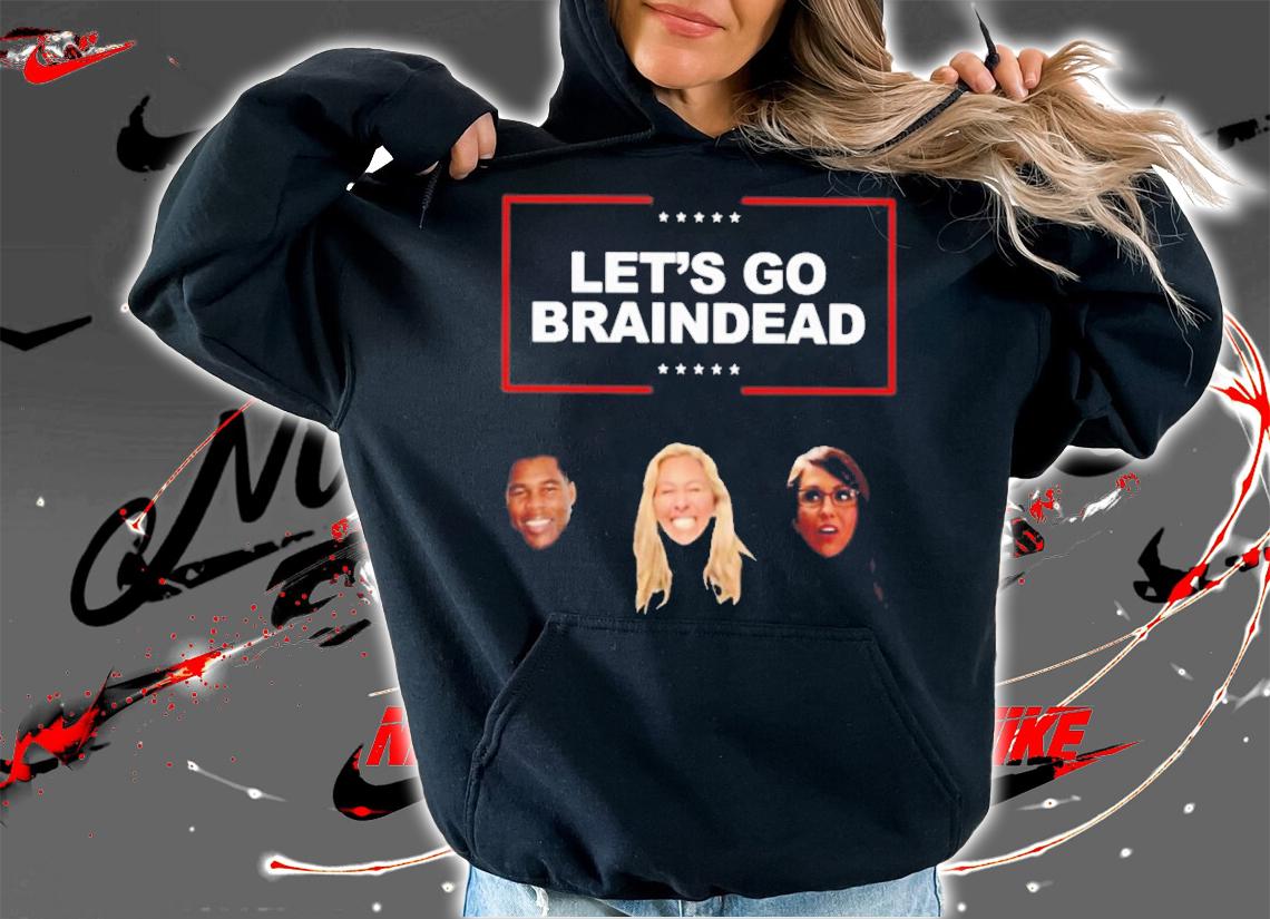 Joe Biden Lauren Boebert Let's Go Braindead T-Shirt t-shirt hoodie