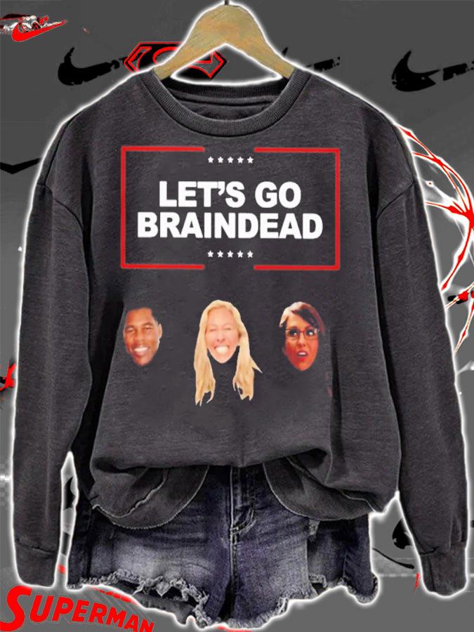 Joe Biden Lauren Boebert Let's Go Braindead T-Shirt t-shirt sweatshirt