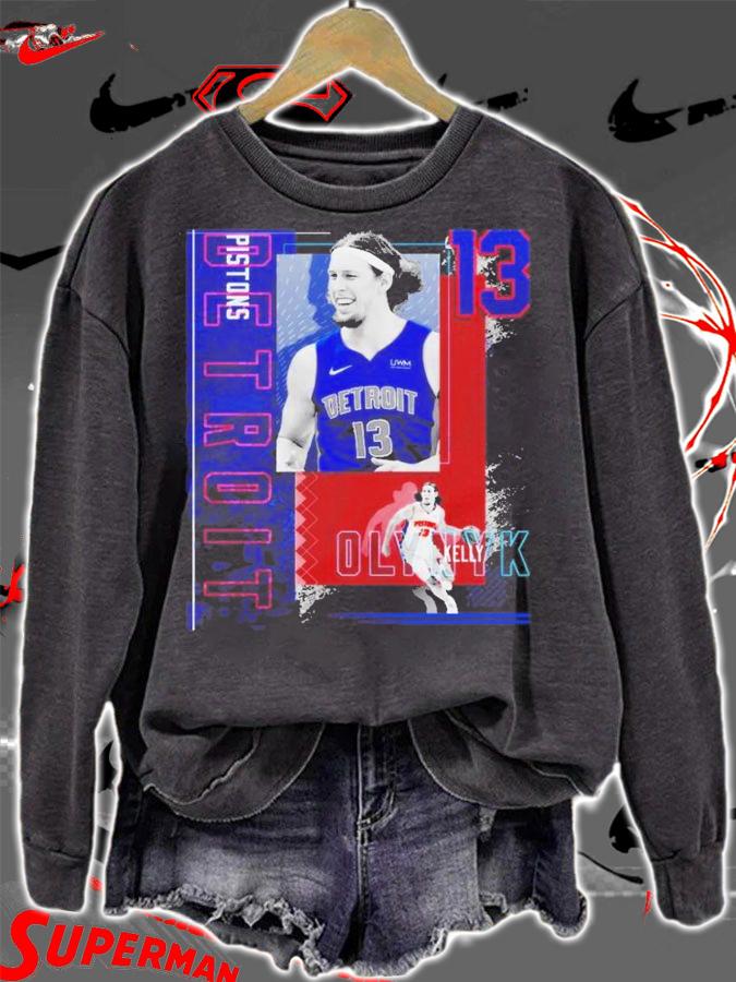 Kelly Olynyk Basketball Paper Poster Pistons 2 Shirt t-shirt sweatshirt