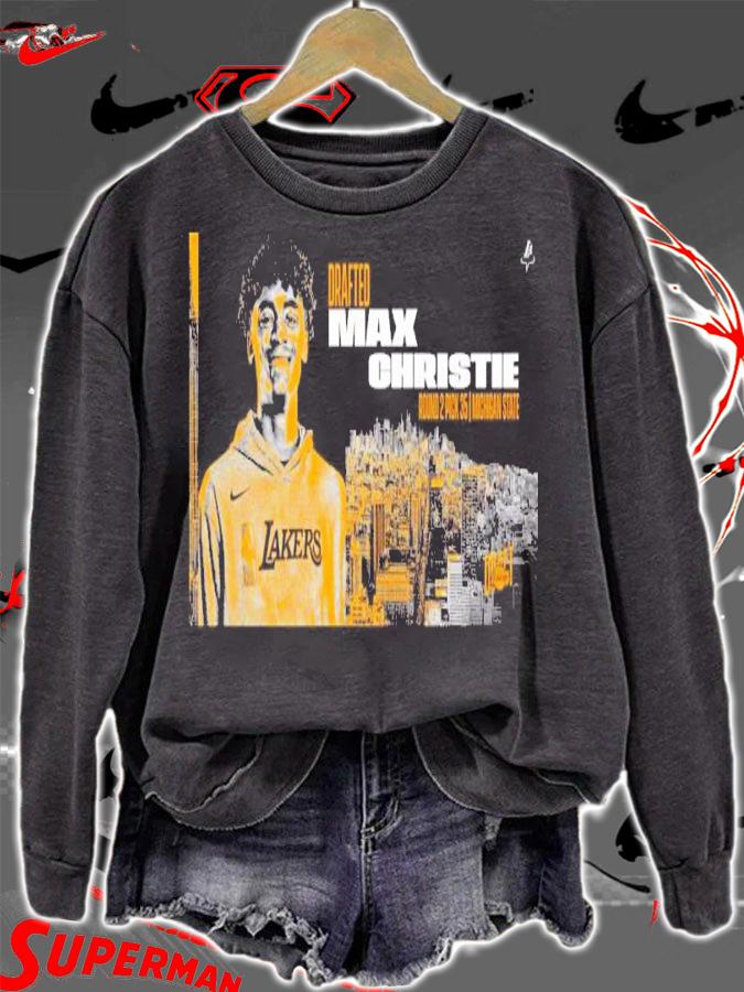 Lakers Summer Max Christie Shirt t-shirt sweatshirt