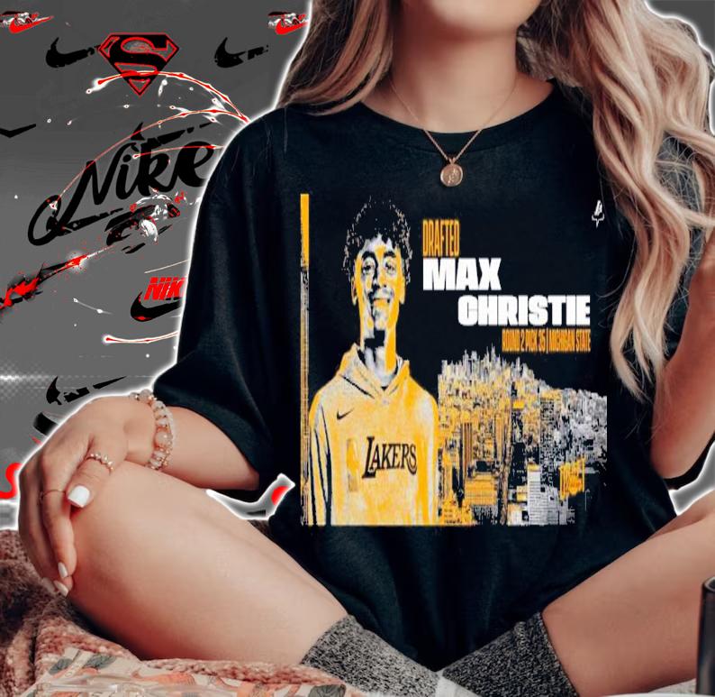 Lakers Summer Max Christie Shirt t-shirt woman shirt