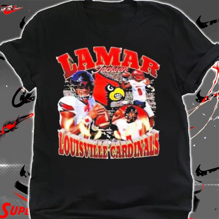 Lamar Jackson Louisville Cardinals Shirt t-shirt shirt