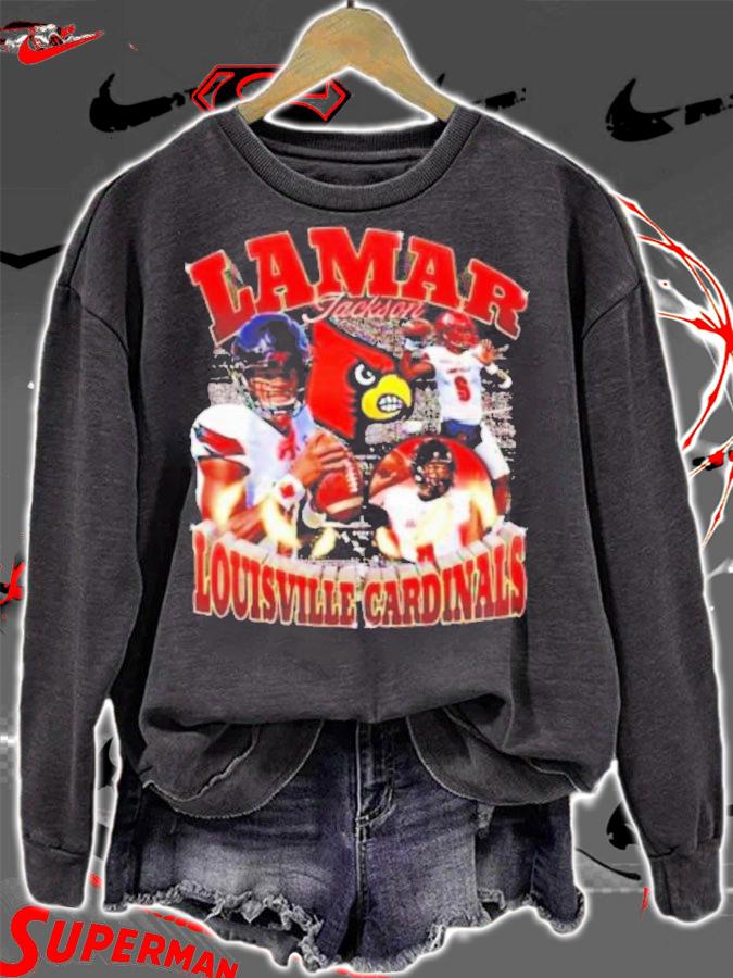 Lamar Jackson Louisville Cardinals Shirt t-shirt sweatshirt