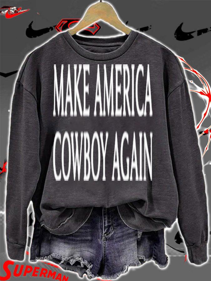 Martyna Murawska Make America Cowboy Again Shirt t-shirt sweatshirt