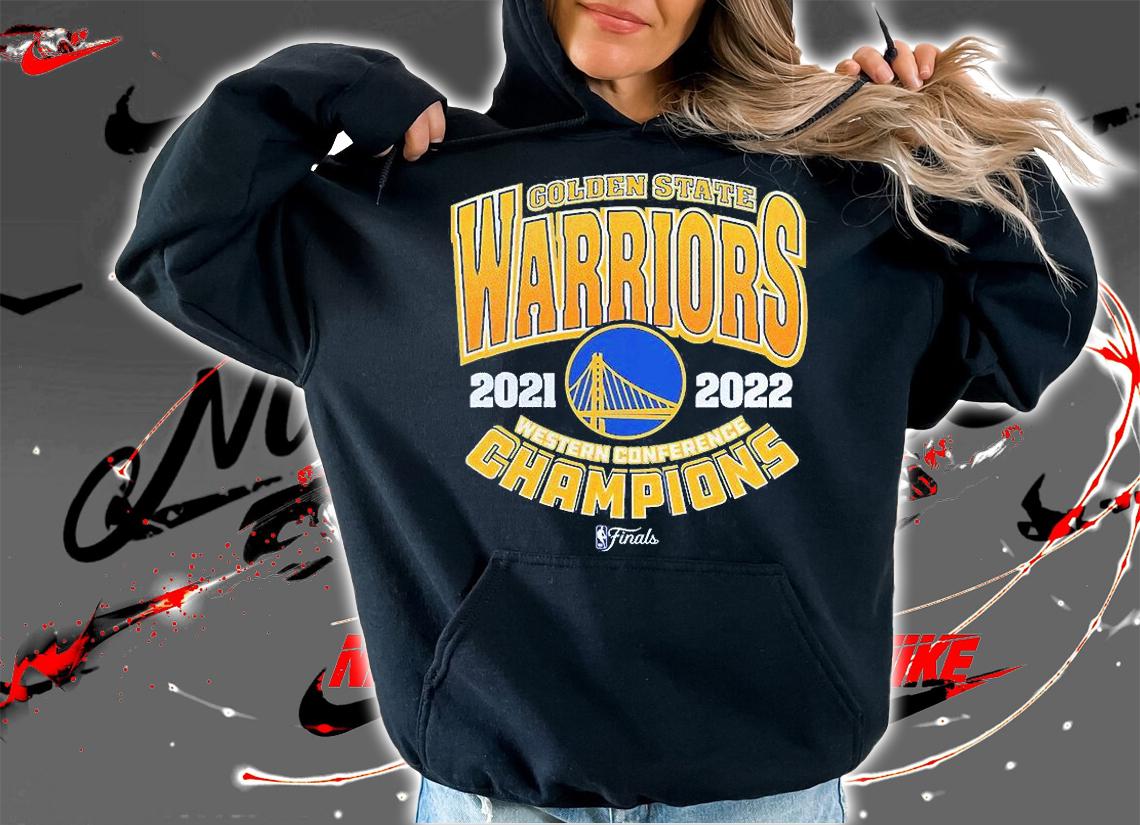Men's Royal Golden State Warriors 2022 Western Conference Champions Trap T-Shirt t-shirt