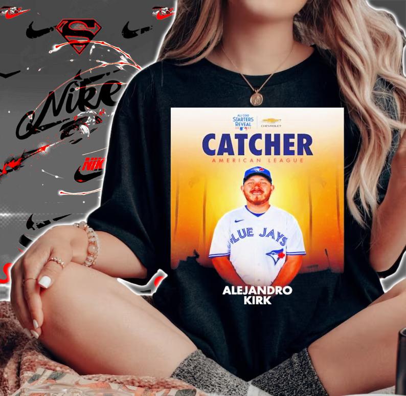 MLB All-Star Starters Reveal 2022 Catcher National League Willson Contreras T-Shirt t-shirt woman shirt