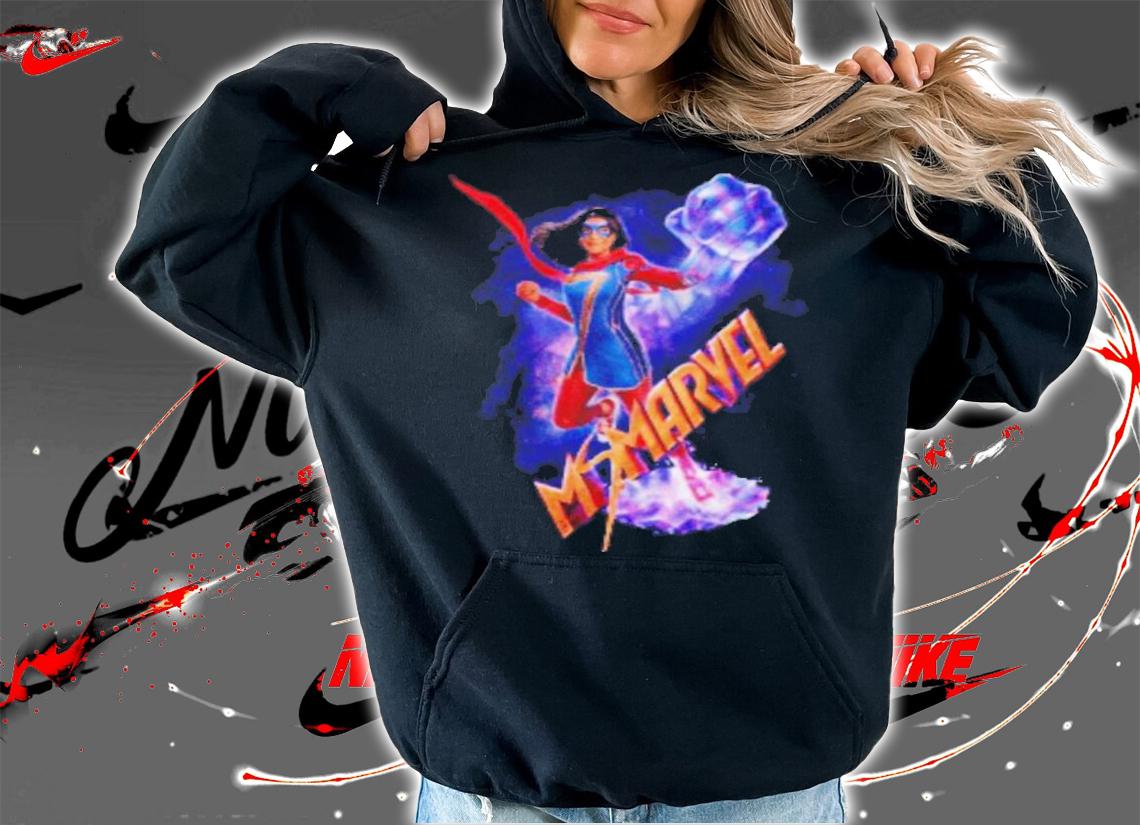 Ms. Marvel Crystal Big Fist Poster Shirt t-shirt hoodie
