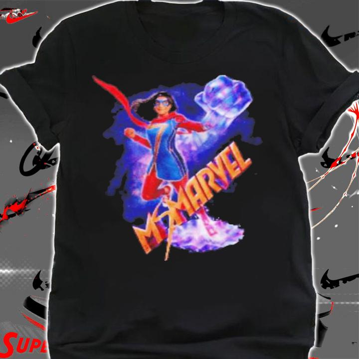 Ms. Marvel Crystal Big Fist Poster Shirt t-shirt shirt