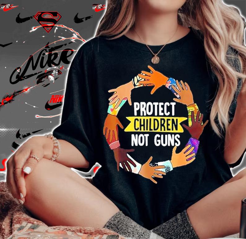 Protect Children Not Guns Anti Gun Texas Strong T-Shirt t-shirt woman shirt