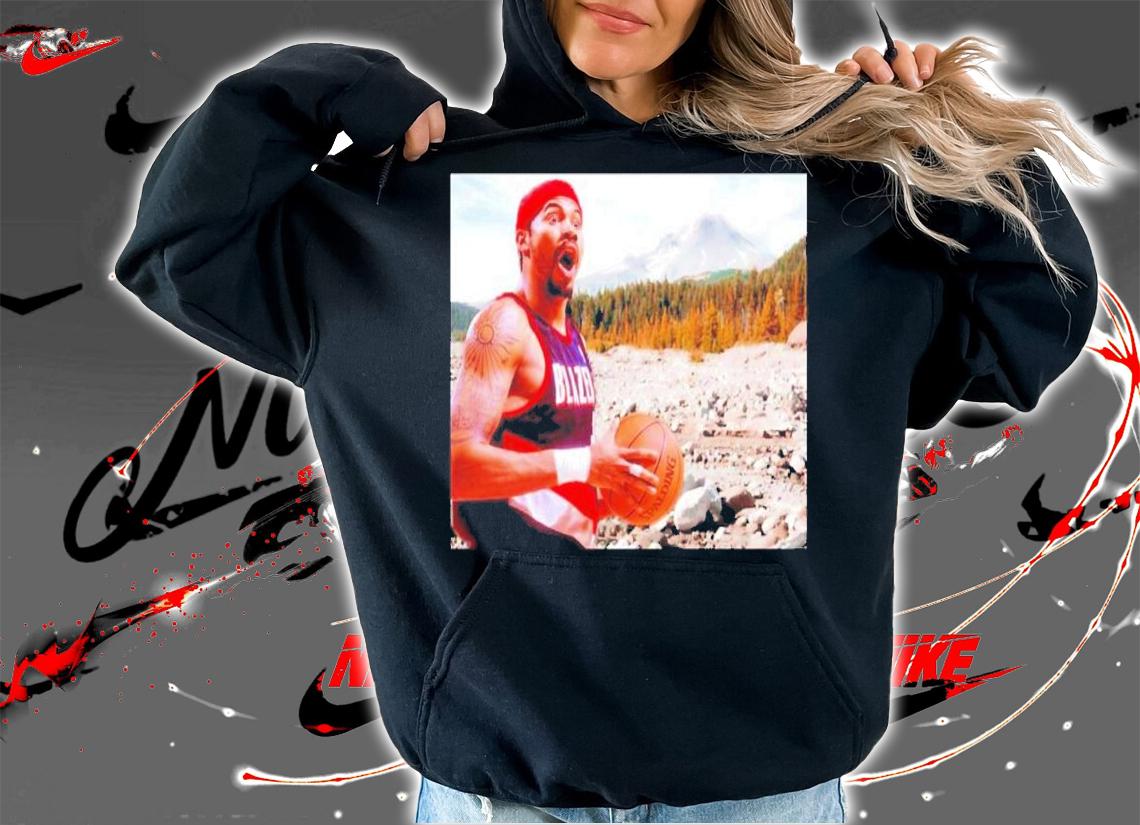 Rasheed Wallace Portland Blazers Mt Hood Shirt t-shirt hoodie