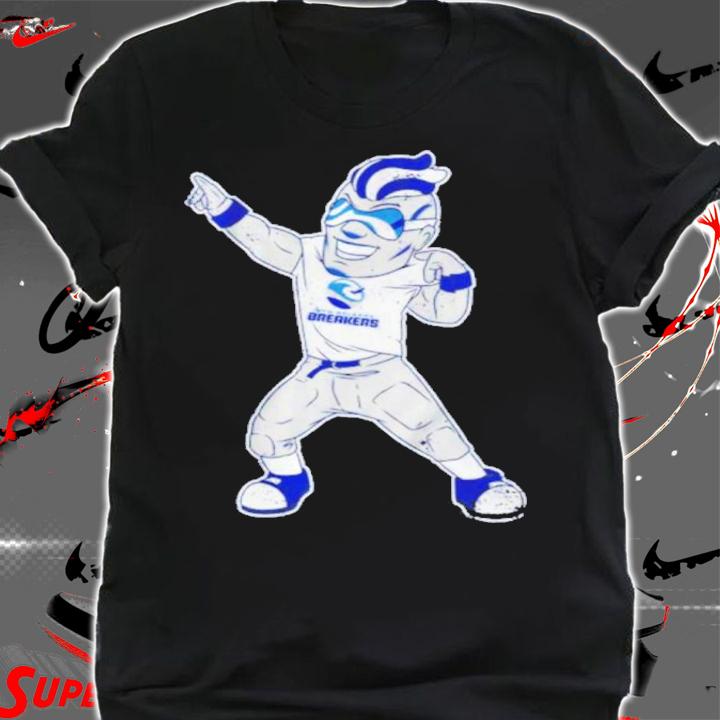New Orleans Breakers mascot Dave the wave shirt t-shirt shirt