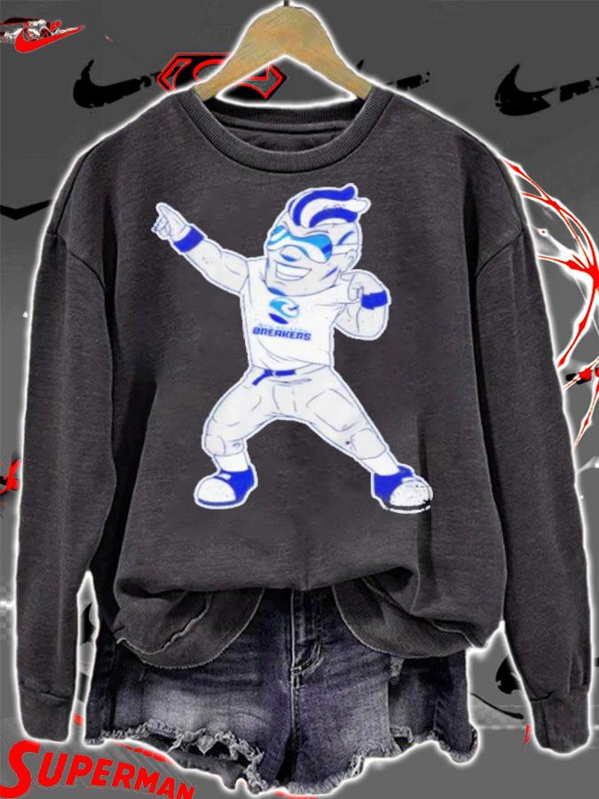 New Orleans Breakers mascot Dave the wave shirt t-shirt sweatshirt