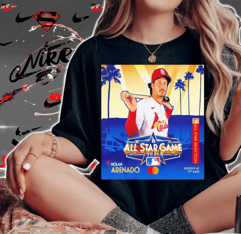 Nolan Arenado St Louis Cardinals LA All Star Game 2022 Shirt t-shirt woman shirt