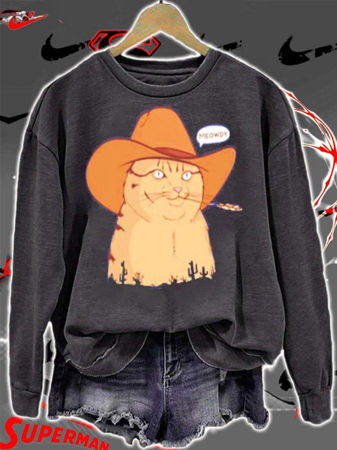 Official Meowdy Shirt t-shirt sweatshirt