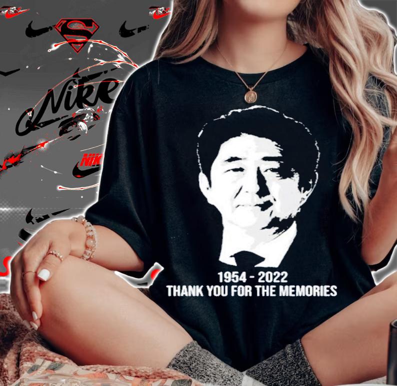 Rest In Peace Shinzo Abe Former Japanese Prime Minister 1954-2022 T-Shirt t-shirt woman shirt