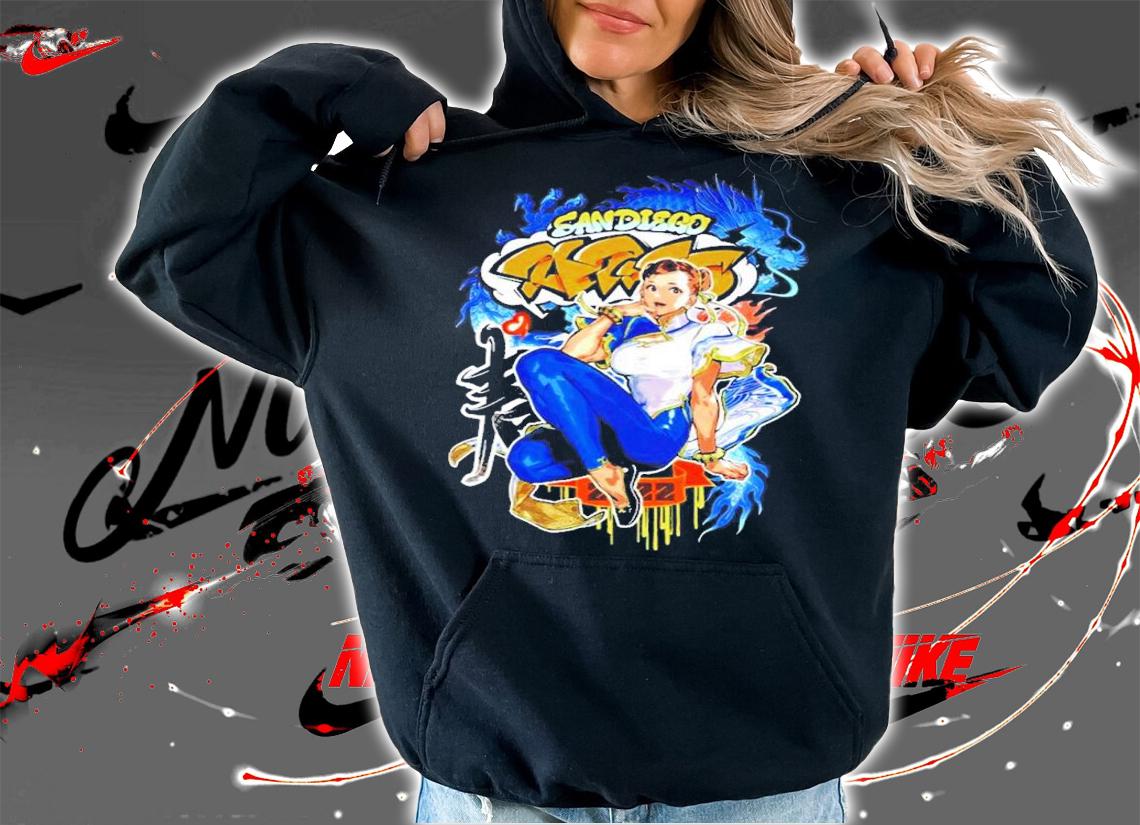 Sdcc 2022 Udon Chun Li shirt t-shirt
