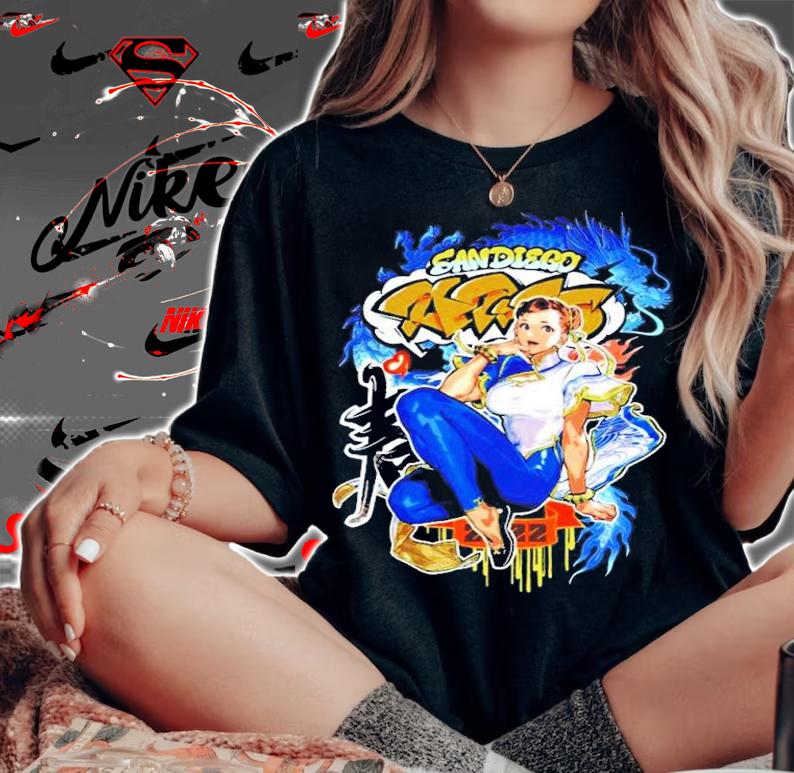 Sdcc 2022 Udon Chun Li shirt t-shirt