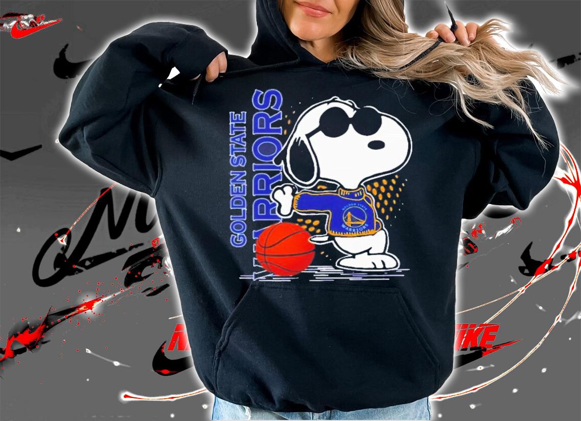Snoopy Golden State Warriors Team NBA Finals Champions T-Shirt t-shirt hoodie