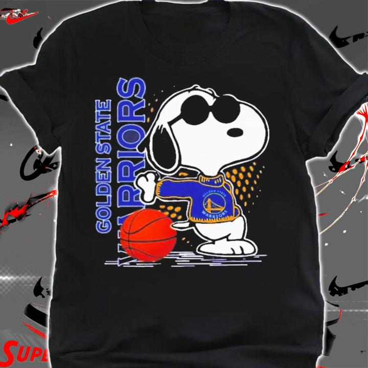 Snoopy Golden State Warriors Team NBA Finals Champions T-Shirt t-shirt shirt