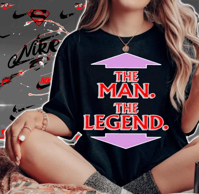 The Man The Legend T-Shirt t-shirt woman shirt