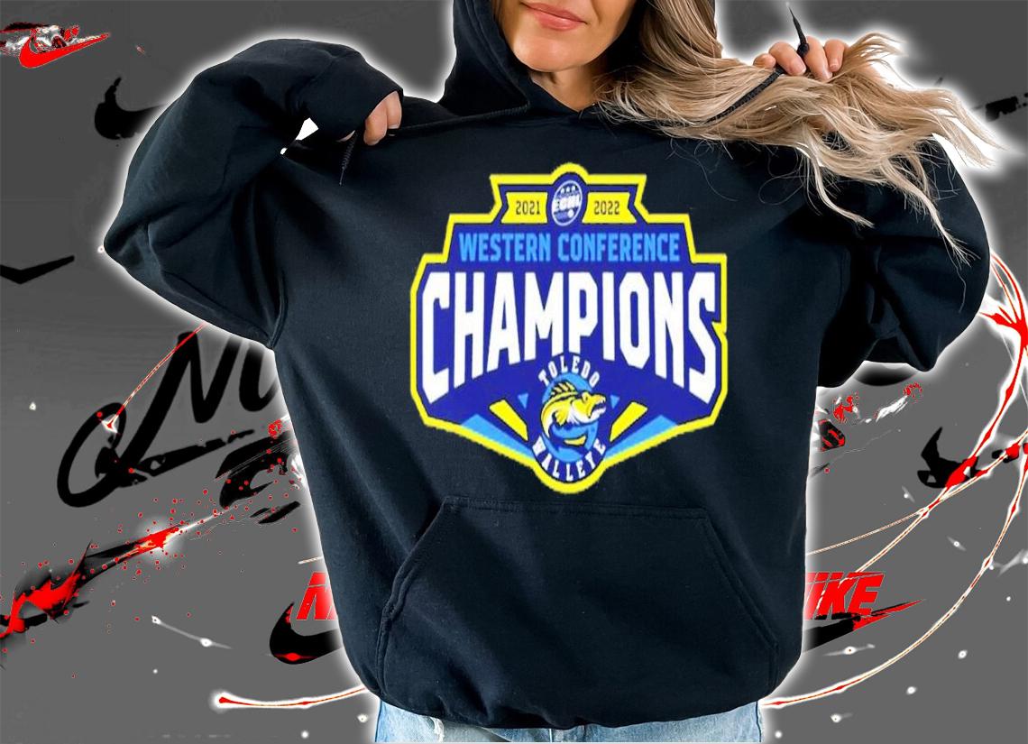 Toledo Walleye 2022 Western Conference Champs shirt t-shirt