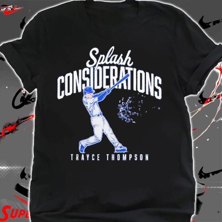 Trayce Thompson Splash Considerations Baseball Shirt t-shirt shirt
