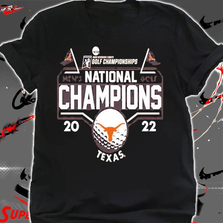 Texas Longhorns Blue 84 2022 NCAA Men's Golf National Champions T-Shirt t-shirt shirt