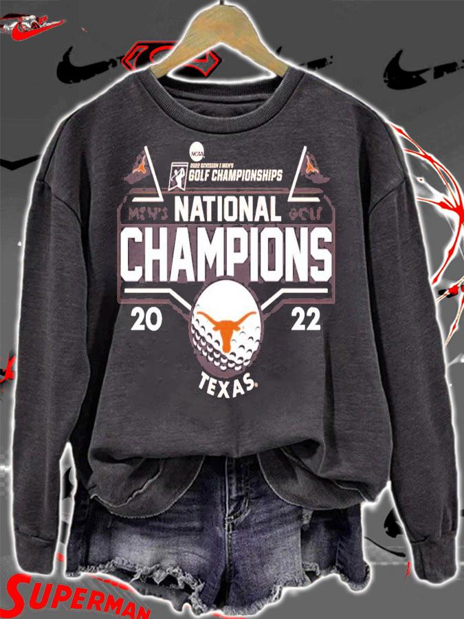 Texas Longhorns Blue 84 2022 NCAA Men's Golf National Champions T-Shirt t-shirt sweatshirt