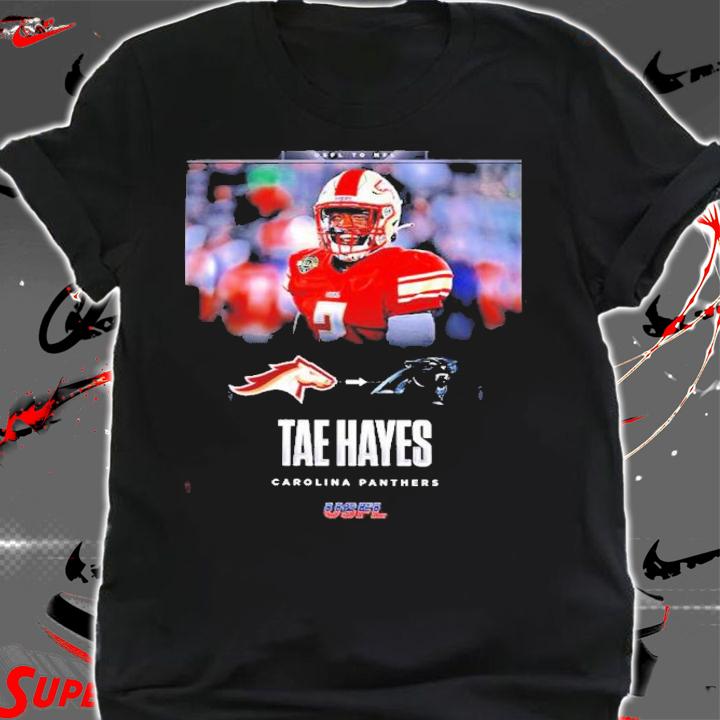 USFL Champion CB Tae Hayes Signed With Carolina Panthers Shirt t-shirt shirt