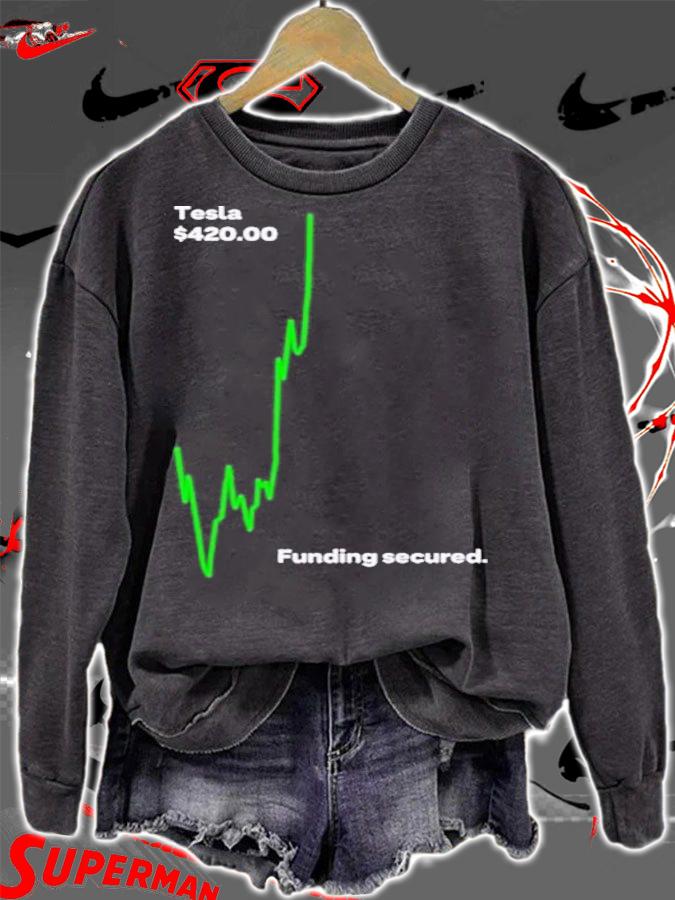 Whole Mars Catalog Funding Secured Tesla $42000 t-shirt sweatshirt