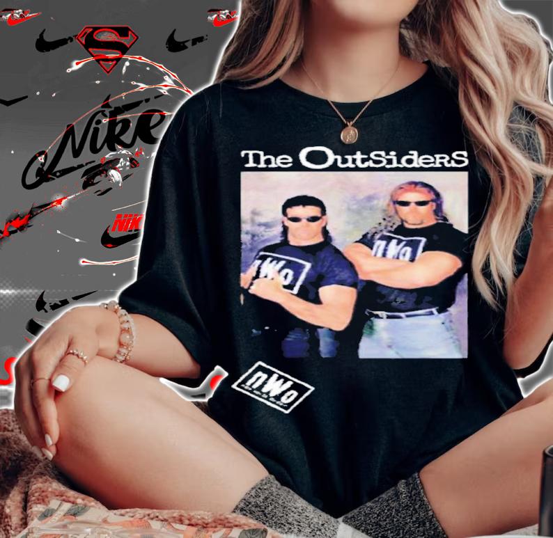 WWE NWO Outsiders Scott Hall Razor Ramon Shirt t-shirt woman shirt