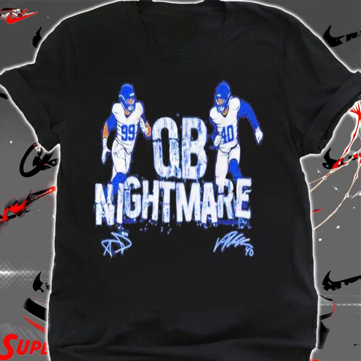 Aaron Donald And Von Miller QB Nightmare Shirt t-shirt shirt