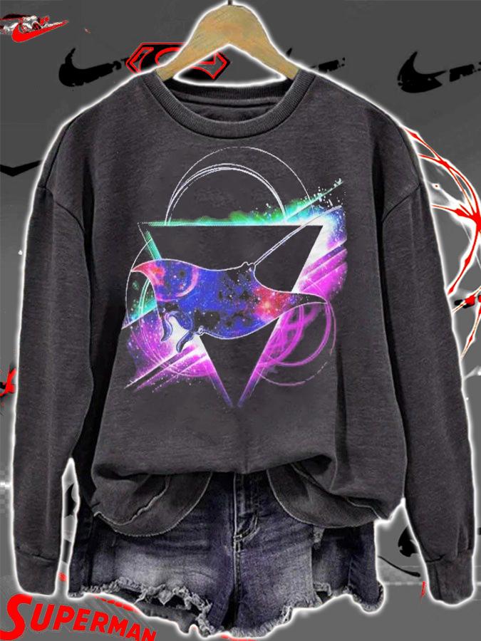 Aesthetic Galaxy Manta Ray Gift Shirt t-shirt sweatshirt