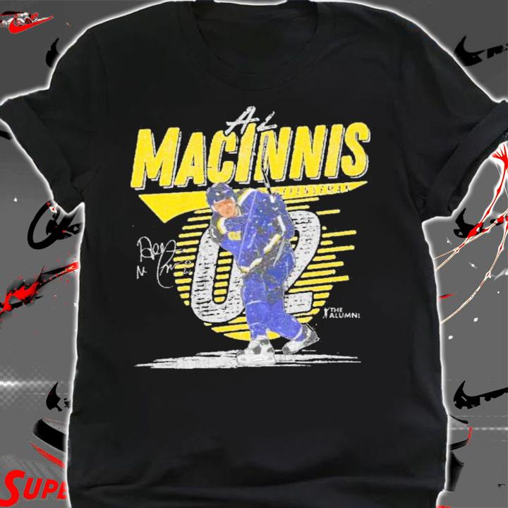 Al MacInnis St. Louis Comet Hockey Signatures Shirt t-shirt shirt