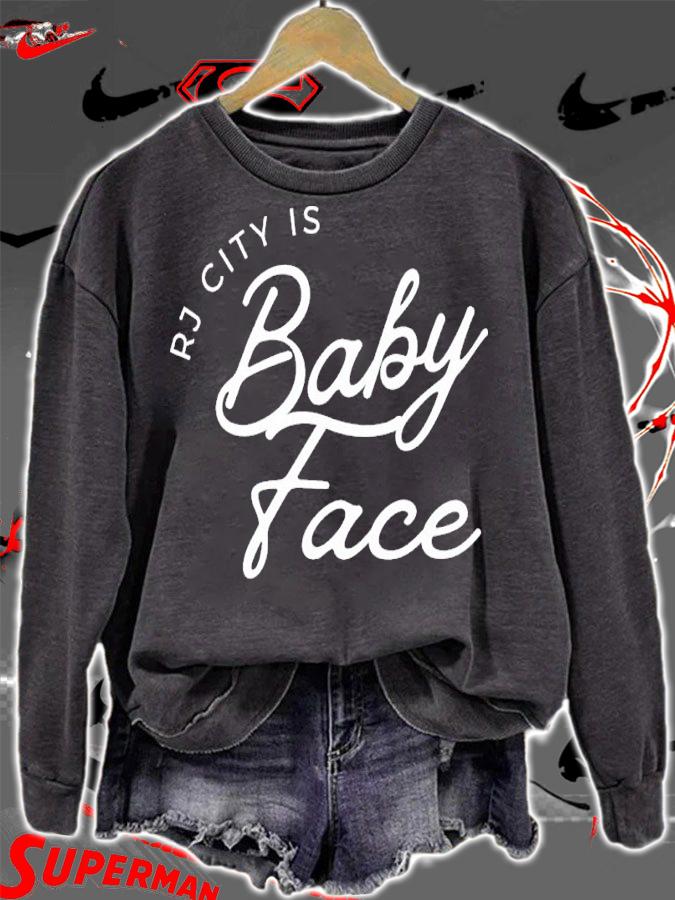 All Merchandise RJ City Is Baby Face Shirt t-shirt sweatshirt