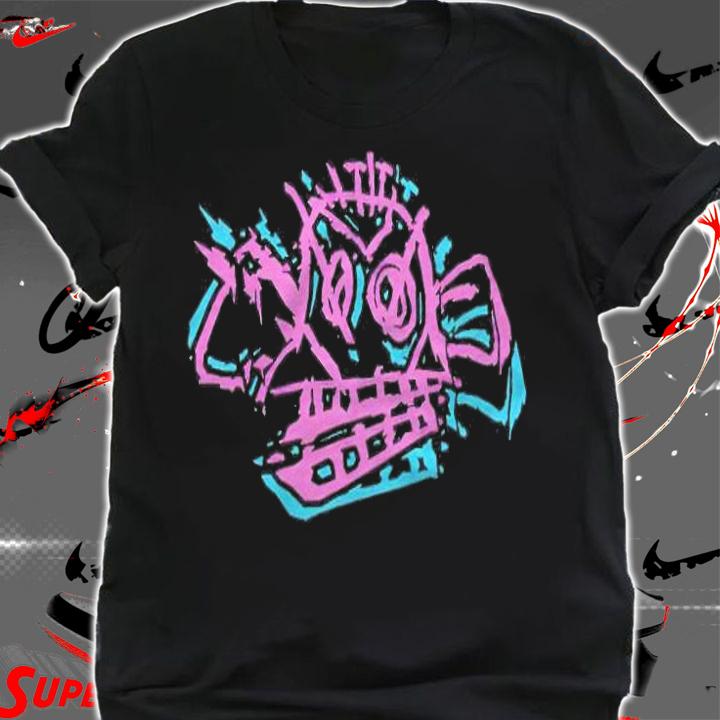 Arcane Monkeys fire Jinx logo T-shirt t-shirt