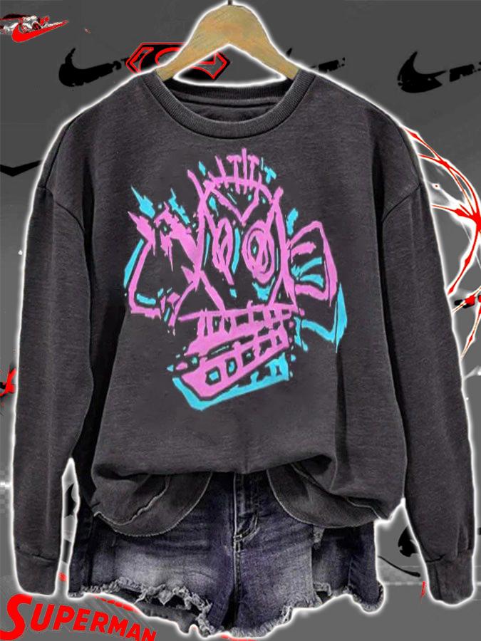 Arcane Monkeys fire Jinx logo T-shirt t-shirt