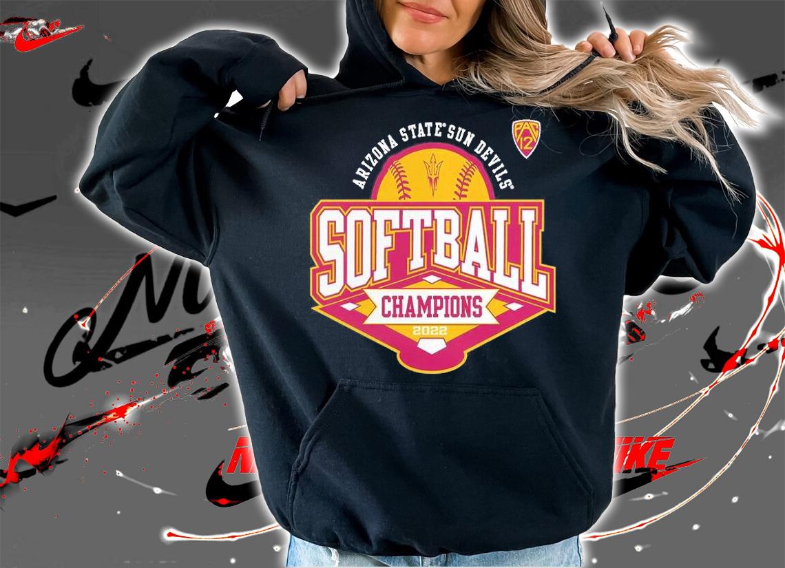 Arizona State Sun Devils Softball Champions 2022 T-Shirt t-shirt hoodie