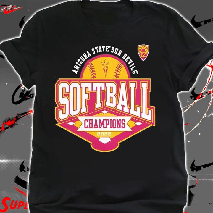 Arizona State Sun Devils Softball Champions 2022 T-Shirt t-shirt shirt