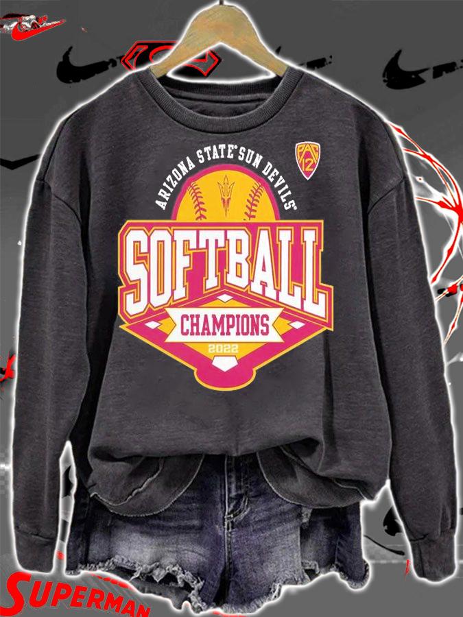 Arizona State Sun Devils Softball Champions 2022 T-Shirt t-shirt sweatshirt
