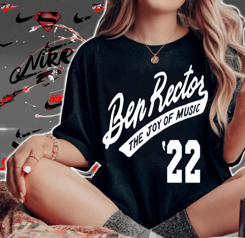 Ben Rector Merch Ben Rector The Joy Of Music 22 T-Shirt t-shirt