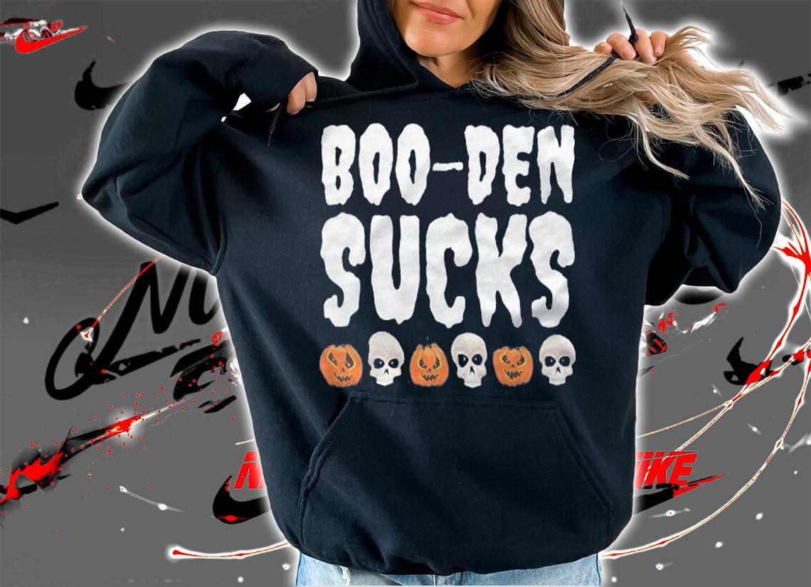 Boo Den Sucks Joe Biden Halloween 2021 T-Shirt t-shirt hoodie