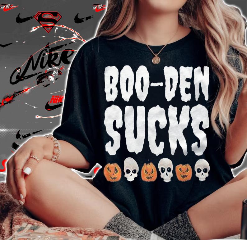 Boo Den Sucks Joe Biden Halloween 2021 T-Shirt t-shirt woman shirt
