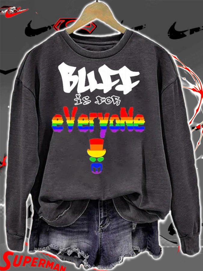 Buff Pride Shirt Buff Is For Everyone t-shirt