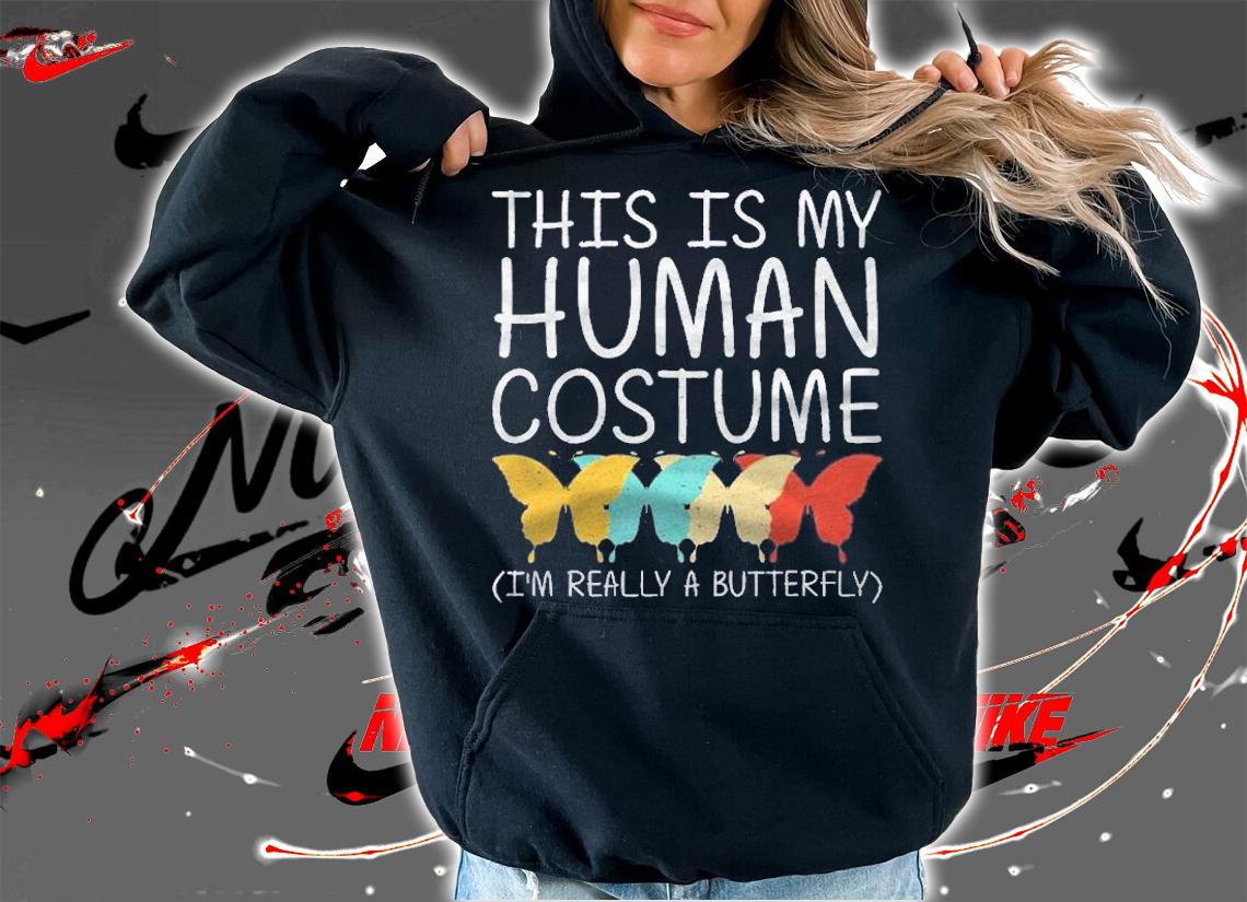 Butterfly Halloween Human Costume Ringlet Moth Easy Diy Gift Shirt t-shirt hoodie