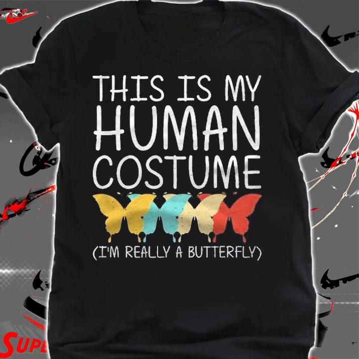 Butterfly Halloween Human Costume Ringlet Moth Easy Diy Gift Shirt t-shirt shirt