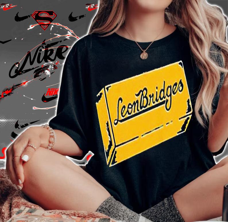 Leon Bridges GDS gold brick T-shirt t-shirt woman shirt