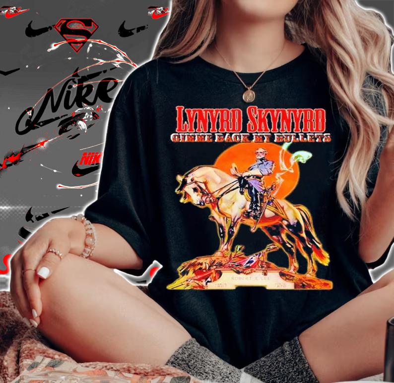 Lynyrd Skynyrd gimme back my bullets shirt t-shirt woman shirt
