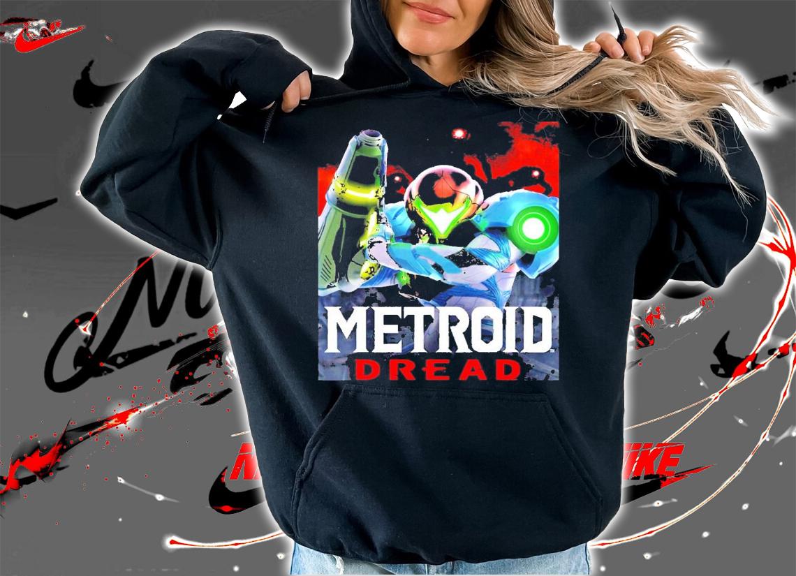 Metroid Dread poster shirt t-shirt hoodie